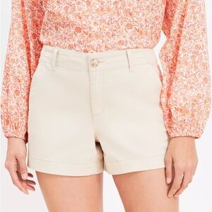 Loft The Monroe 4” shorts- simply khaki